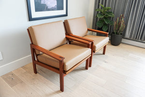 No. 4 Capella Teak Lounge Chairs by Illum Wikkelsø for N. Eilersen