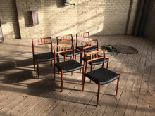 Six Model 79 Rosewood Dining Chairs by Niels Otto Møller for J. L. Møllers Møbelfabrik