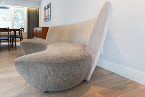 Sculptural Bilbao Sofa & Side Chair by Vladimir Kagan