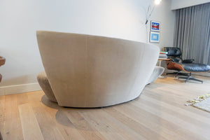 Sculptural Bilbao Sofa & Side Chair by Vladimir Kagan