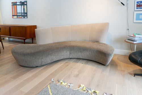 Sculptural Bilbao Sofa & Side Chair by Vladimir Kagan