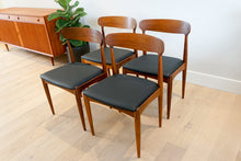 Four Johannes Andersen Teak Dining Chairs for Uldum Mobelfabrik