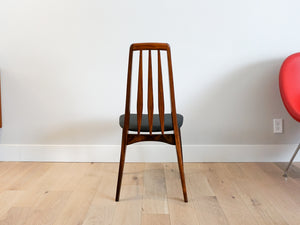Six Rosewood Eva Dining Chairs by Niels Kofoed for Koefoeds Møbelfabrik