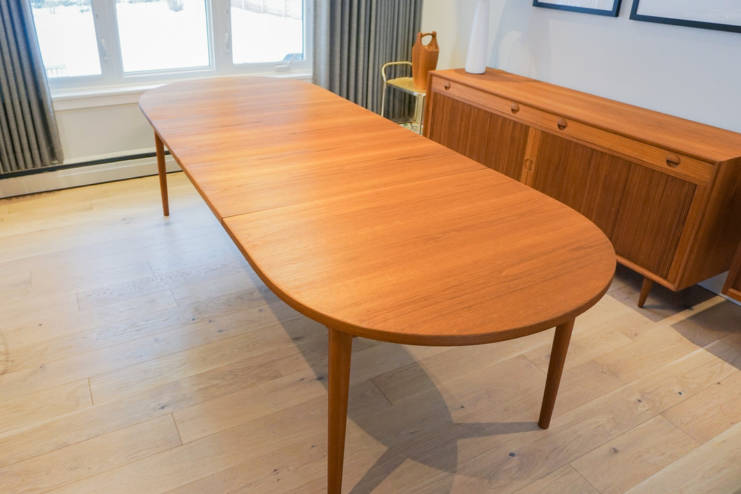 'Ove' Teak Dining Table by Nils Jonsson for Troeds Bjärum